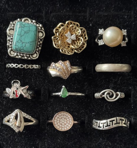 Sterling silver 925 ring - 925,