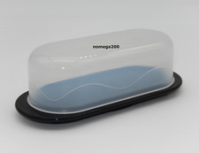 Tupperware Impressions Small Butter Dish Sheer/Black