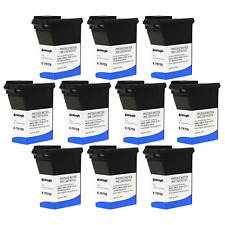 PITNEY BOWES DM50 DM55 DM60 K700 COMPATIBLE FRANKING INK CARTRIDGE BLUE- 10 PACK