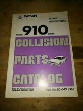 Datsun Nissan 910 Bluebird Nissan Collision Parts Catalogue