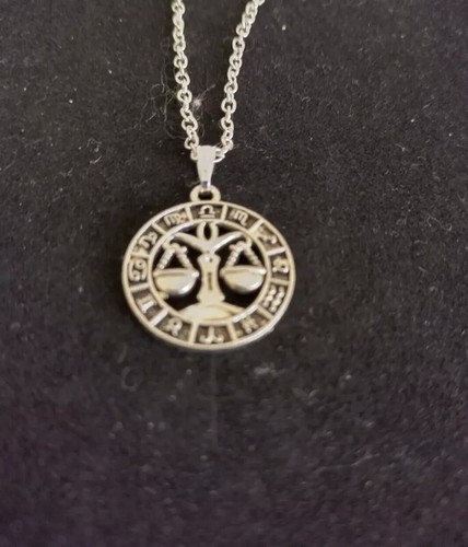 Libra zodiac star - libra, silver