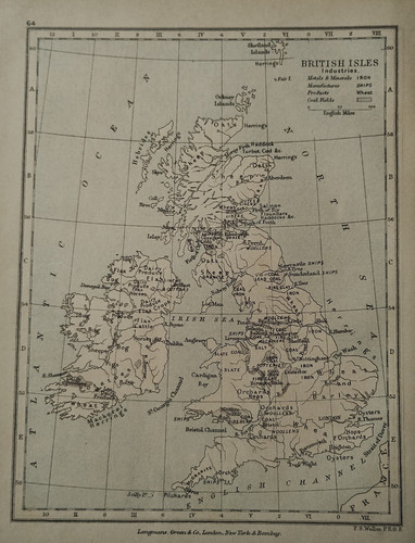Original 1899 antique - 1899, map