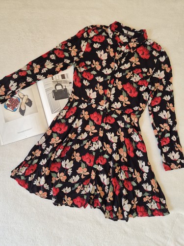 Zara woman 100 viscose floral - woman,