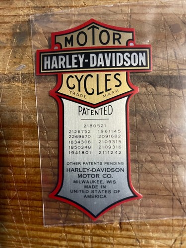 Harley patent emblem logo - patent,