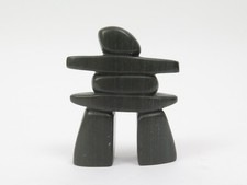 Signed Inukshuk Soapstone
