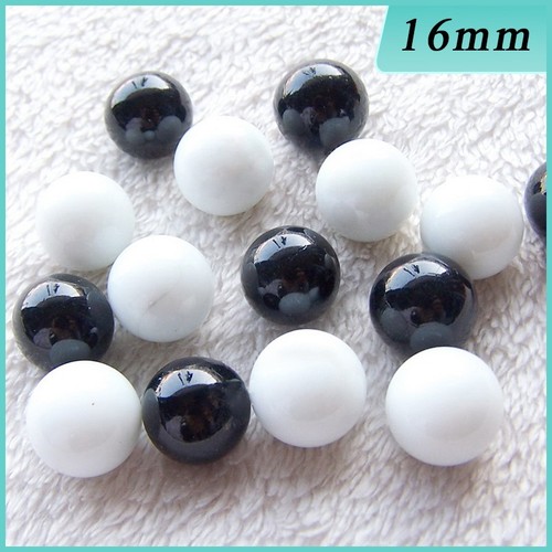 16mm glass marbles beads round - 16mm,