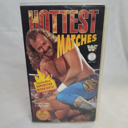Wwf hottest matches vhs video - wwf,