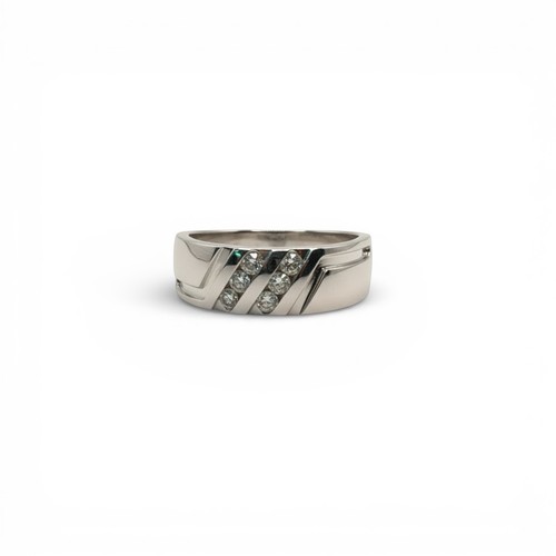 9ct white gold men - 9k,