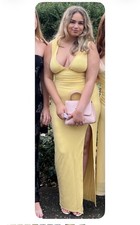 oh polly yellow sloane maxi