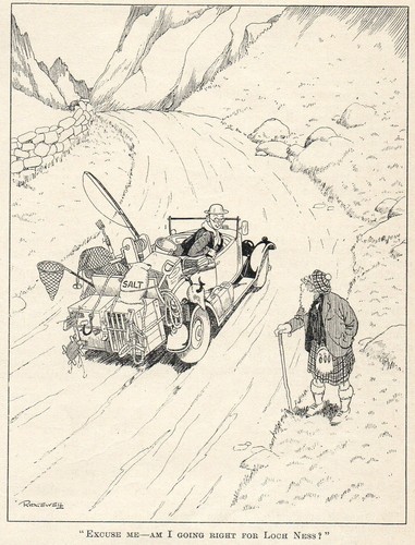 Loch ness tourist 1934 william - tourist,
