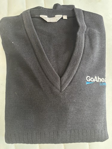 Men new navy neck - navy, v-neck