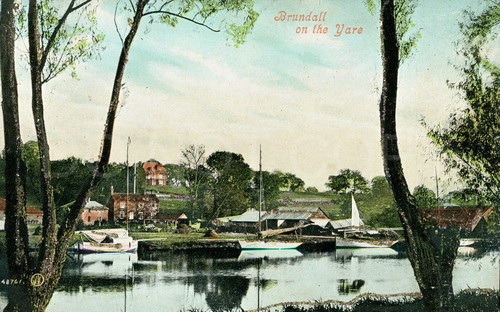 Brundall norfolk river boats - norfolk,
