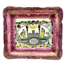 Sunderland Pink Lustre Pottery