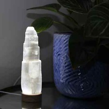 Selenite natural tower crystal - natural,