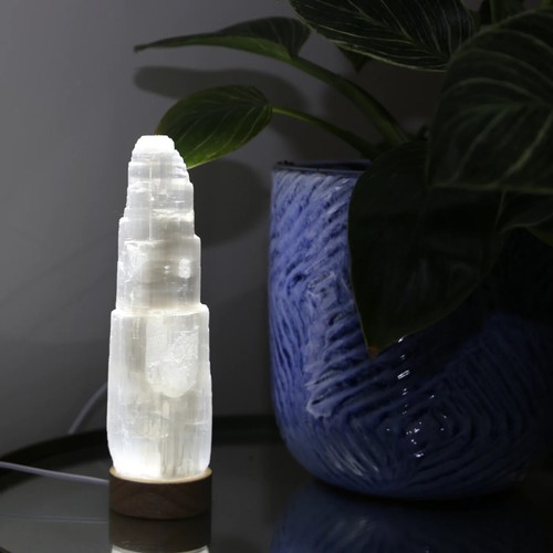 Selenite natural tower crystal - selenite,