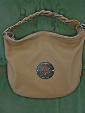 GENUINE MULBERRY DARIA MEDIUM HOBO SHOULDER BAG IN  -TAUPE PEBBLED LEATHER