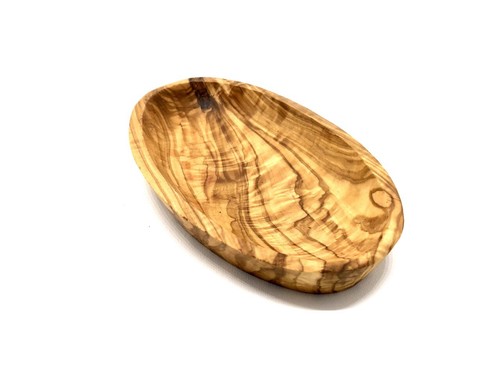 Bowl olive wood - oval, cm