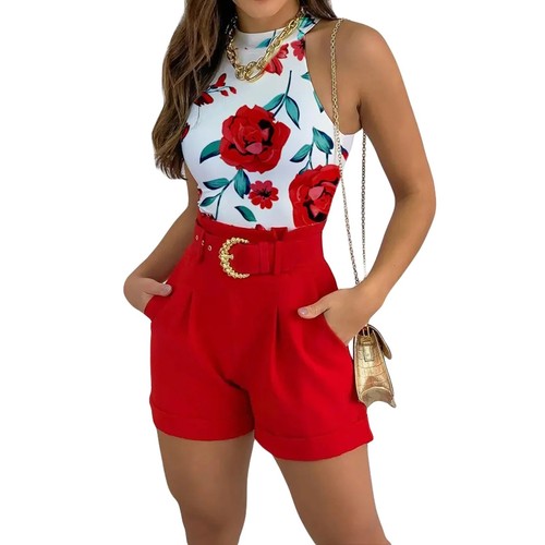 Women boho floral piece set - women,