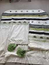 Next Curtains - Eyelet 135x137 Cm Lined With Tie Backs