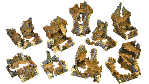 Feature scatter terrain - feature,