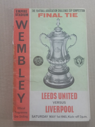 Leeds united liverpool 1965 - united,