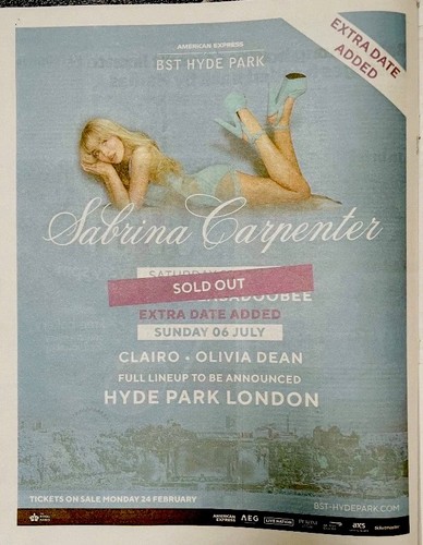 Sabrina carpenter live - carpenter, tour