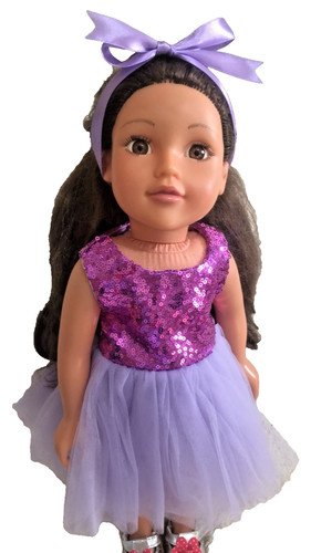Doll clothes dress - clothes, 18"in