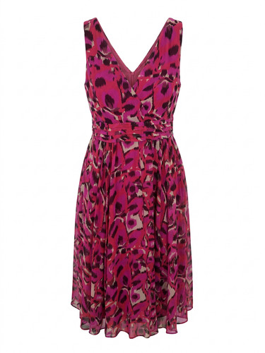 Savoir pink abstract print - savoir,