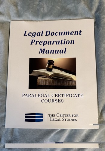 Legal document preparation - document,