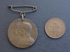 A bronze WW1 1919 Peace Commemoration medallion - maker Vaughtons B'ham