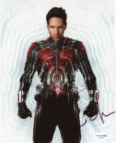 Paul rudd autograph antman - paul,