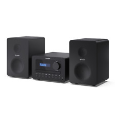 SHARP Hi Fi Micro Sound System Tokyo Bluetooth Input DAB+ CD XL-B520D(BK)