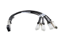 Dell QSFP+ to 4 x SFP+ Breakout Cable 0.5m P4YPY