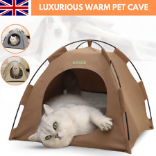 ONESAVE™ Pet Cat Dog Calming Bed Cozy Warm Cave House Indoor Outdoor Waterproof