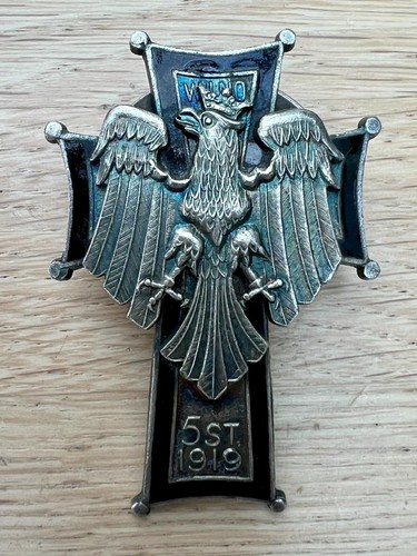 Poland 1919 silver - &, enamel