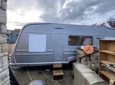 LMC Caravan Ideal Conversion Project for Spares . Wheels & Lights Work.