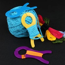 2pcs Winding Board Yarn Bobbin Spool Knitting Bobbins Weave Winder Tool