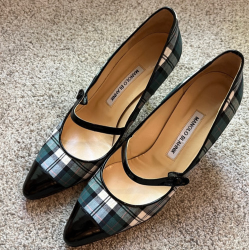 Manolo blahnik mary jane shoes - blahnik,