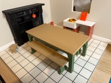 Dolls house victorian - house, farm