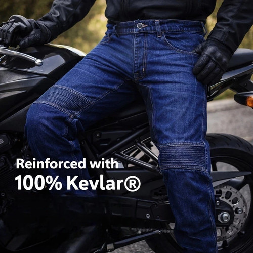 Men motorcycle jeans - men's,