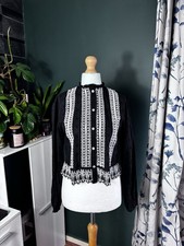 River Island Black Lace Trim