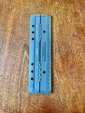 Filofax A5 Portable Hole Punch & Ruler – Grey Edition – VGC – Free Post