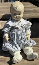Wonderful Well Cared For Rare Large British Made Sarold Doll Circa 1930’s
