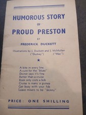 Humorous Story Of Proud Preston & Programme For Celebration Preston Guild 1952.
