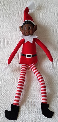 Christmas elf toy brown - christmas,