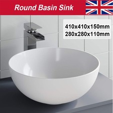 Round Counter Mounted Sink