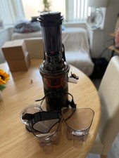 Fridja F1900 240W Whole Fruit Slow Masticating Juicer - Black