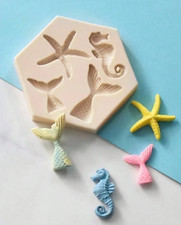 Sea Shell Silicone Fondant