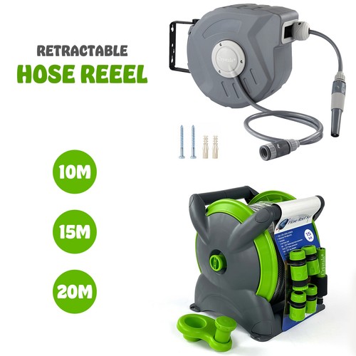 Garden hose reel wall - garden,