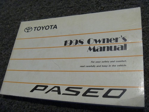 1998 toyota paseo coupe - 1998,